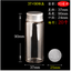 Wholesale diameter 37 mm Clear Glass Bottle Screw Aluminum lid Borosilicate
