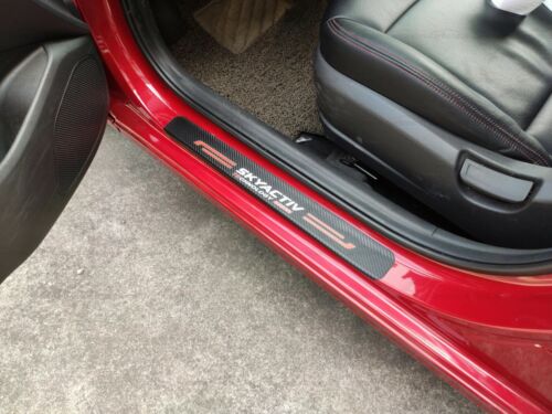 For Mazda 3 6 CX3 CX5 CX30 MX-5 Car Accessories Door Sill Scuff Plate Protector 