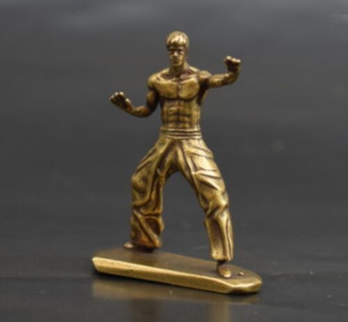 Details about   Brass Kung Fu Statue Figurine Sculpture Wing Chun Action Figure Decor