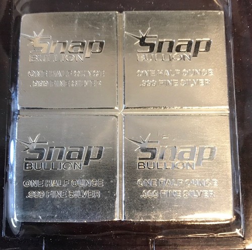 Elemetal Snap Bullion 2oz .999 Silver Divisible Fractional Bar Sealed