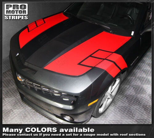 Chevrolet Camaro Convertible NS1 Style Stripes Decals 2010 2011 2012 2013 