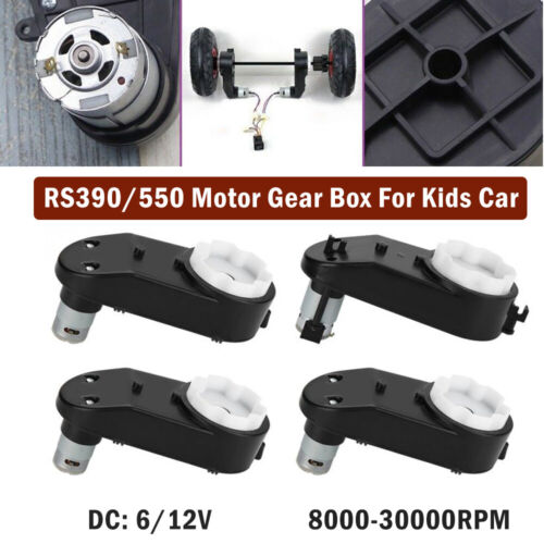 High Speed Gear Kids Bicycle Bike 8000-30000RPM Electric Motor Gearbox Set 12V 