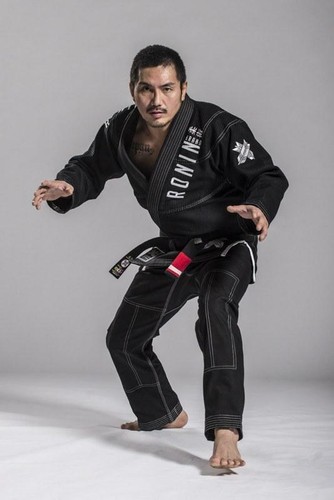 Ronin Brand Imperial BJJ Gi Black Gold Weave