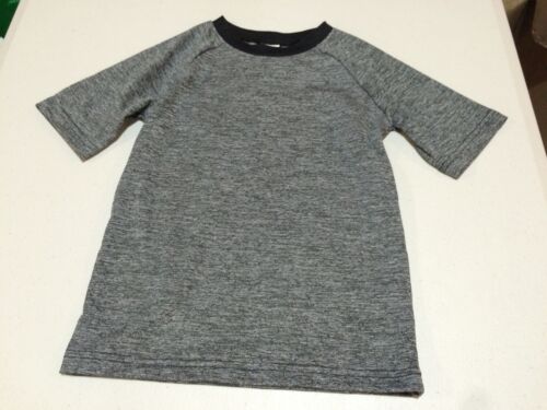 4,5//6 NWT Gymboree Boy Swimsuit Gray Rash Guard Shirt Top UPF 50