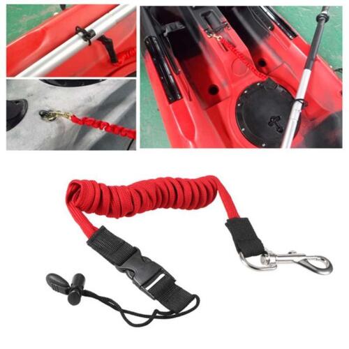 1Pc Safety Elastic Kayak Paddle Leash Tie Rope Bungee Accessories Hot Sale LA