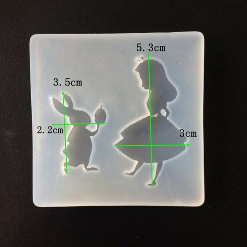 Clear Silicone Mold Making Jewelry Pendant Resin Casting Mould DIY Craft Tool