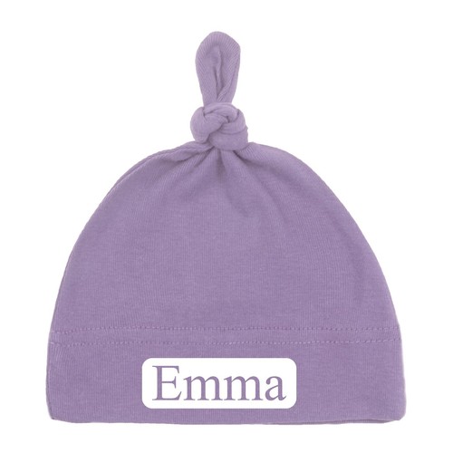 Cutout Personalized Baby Hats Newborn Baby Caps Customized Baby Gifts