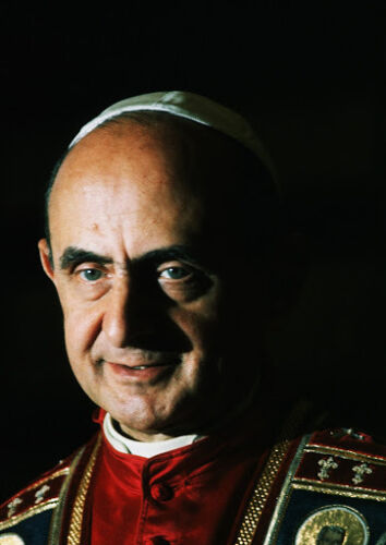 Art print POSTER Pope Paul VI