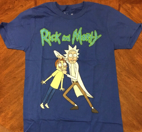 Rick and Morty shirt S-2XL T-shirt Cartoon Network Adult Swim tee 