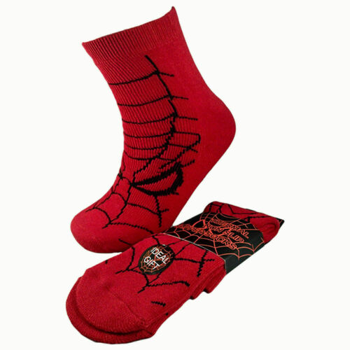 Kids New Spider Web Design Thermal Warm Winter Non Slip Slipper Socks Ideal Gift 