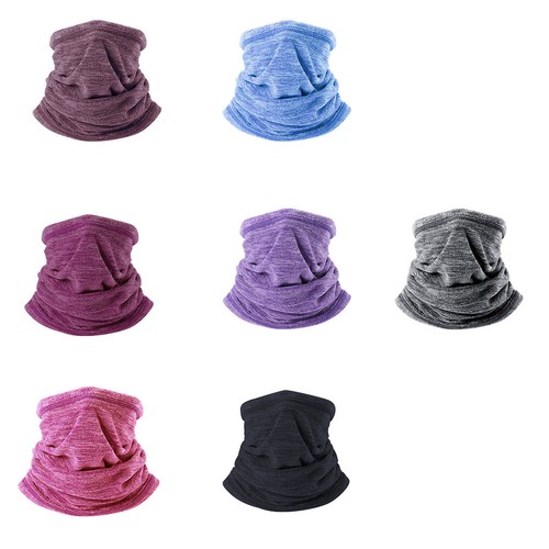 Polar Fleece Neck Warmer Snood Scarf Hat Unisex Thermal Ski Wear Motorcycle