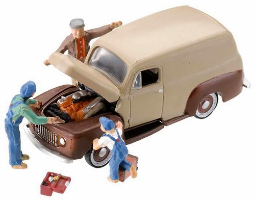 Woodland Scenics AS5548 HO Scale Carburetor Chaos 6PCS New