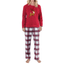 Christmas Family Matching Black Pajamas Set Adult Kid Girl Sleepwear Nightwear