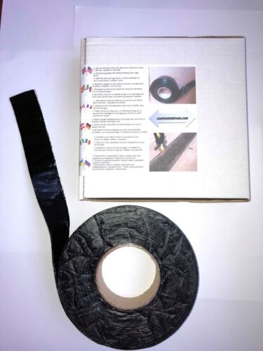 BlackTop Driveway Crack /& Joint Repair Tape 99 ft x 1/" Wide Permanent Torch-On