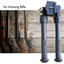 V8 Atlas Style Bipod 360-degree Adjustable Legs Precision Bipod For hunt rifle