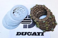 Juego discos friccion embrague Ducati de carter ancho, 5 velocidades.