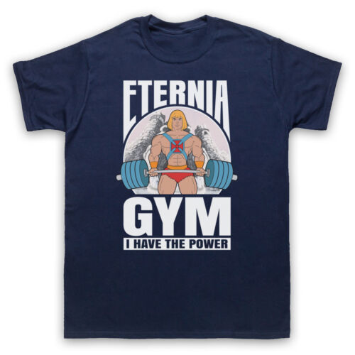 Eternia gym he-man parodie j/'ai le pouvoir non officiel t-shirt adultes tailles enfants