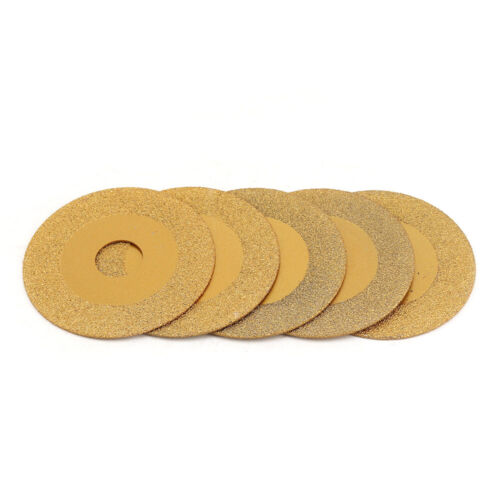 Details about  / 3/'/' 80mm Diamond Cutting Disc Brazed Saw Blades for Ceramic Stone 4//5/" Bore 5pcs