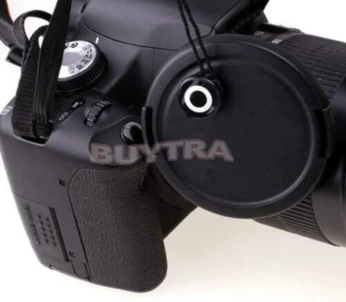5x Objektivdeckel String Keeper für Nikon Canon Sony Pentax Schutzhüllen—QY 