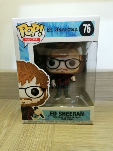 Ed Sheeran 3.75/" POP ROCKS Vinyl Figure FUNKO Brand New 76 UK Vendeur
