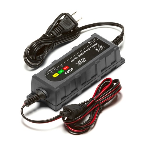 SLA 6V//12V 1 AMP SMART BATTERY CHARGER BY XTEND for AGM and Gel Batteries