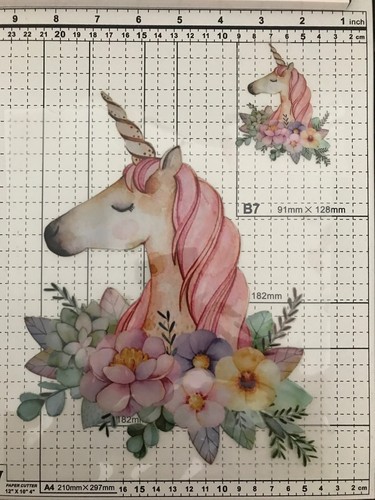 Unicorn Iron On T-Shirt Patch Appliqué Embellishment Minnie Mouse Pug Reindeer