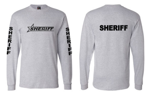 New Deputy Sheriff K-9 Law Enforcement  Long Sleeve T-Shirts S-5XL 