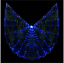 Details about   Single Color LED ISIS WINGS belly dance costumes light club 5 colors to choose 