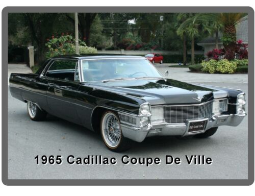 1965 Cadillac Coupe De Ville Hardtop Auto Refrigerator / Tool Box Magnet