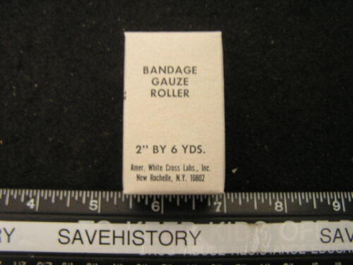 from1974 US Vn Sealed box of Gauze Bandage 6yds