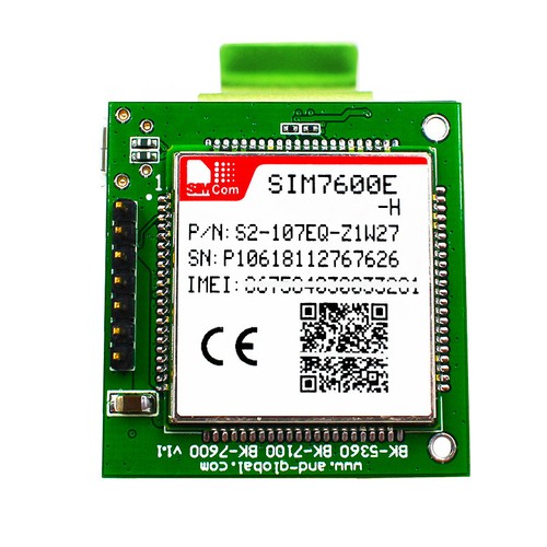 SIM7600E-H LTE Breakout board High speed 4G module B1 B3 B5 B38 CAT4 in Europe