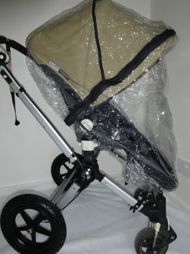 New RAINCOVER Zipped to fit Bugaboo Fox Carrycot & Pushchair Seat Unit 