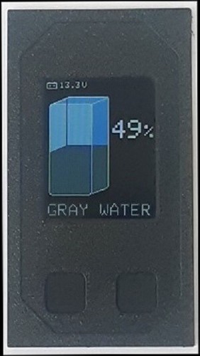 Fresh+Gray water Details about / Water Tank Level Indicator TWIN works with Votronic probe