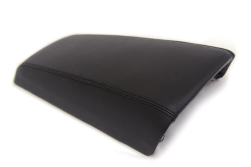 For 11-17 Ford Edge Faux Leather Center Armrest Cover Black