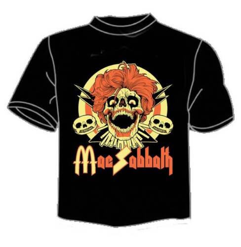 Buy from band. Mac Sabbath GLOW shirt black ALL OTHER SELLERS ARE BOOTLEGGERS