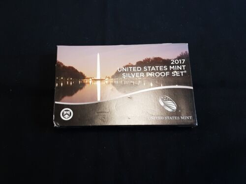 2017-s U.S. SILVER 10 coin Proof Set.  Original as minted by U.S. Mint