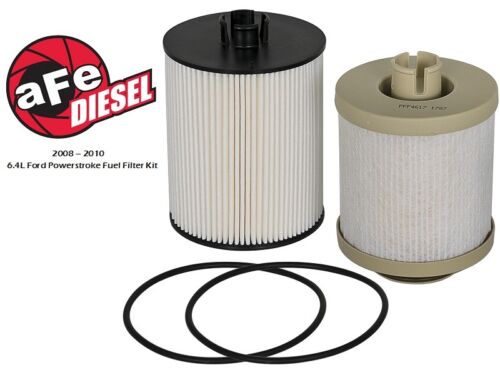 08-10 6.4L Ford Powerstroke Diesel AFE Pro GUARD D2 Fuel Filter Kit 3733 
