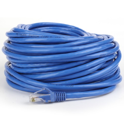 CAT6 SFTP Shielded Network LAN Patch Cable Cord RJ45 8P8C Ethernet Blue lot