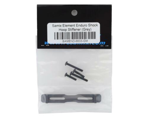 Grey SAMEND-6633-GM Samix Element Enduro Shock Hoop Stiffener 