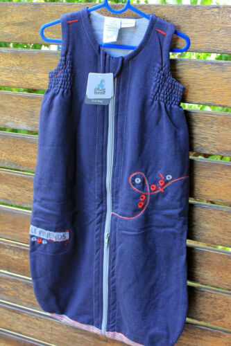 Details about  &nbsp;Baby Girls Boys Kids Snugtime Navy Fleece sleepwear Sleep Cosi bag Vest