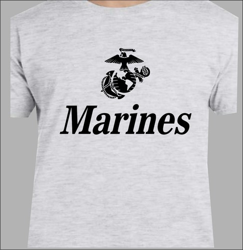 USMC Bulldog T-Shirt Marine Semper Fi Eagle Globe Anchor Military Special Forces