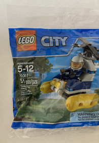 Lego City Swamp Police Helicopter 30311 Polybag New Sealed 51 Pcs LEGO 6102262