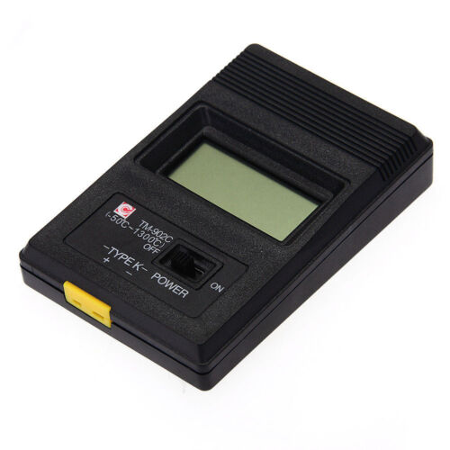 Thermoelement Probe AIP TM-902C Digital LCD K Type Thermometer Input 