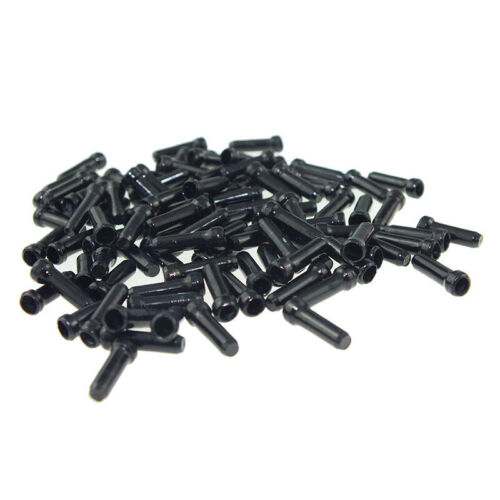 100X Shift Cable Tips Brake Gear Cable Line End Cap Ferrules For Bike Bicycle UK