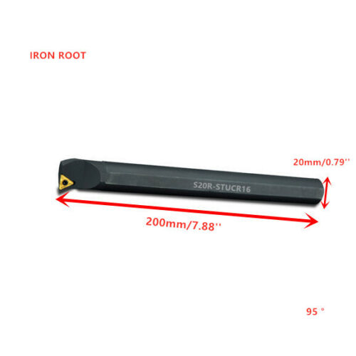 S20R-STUCR16 CNC Lathe Internal Turning Tool Holder Boring Bar For TCMT16 Insert 