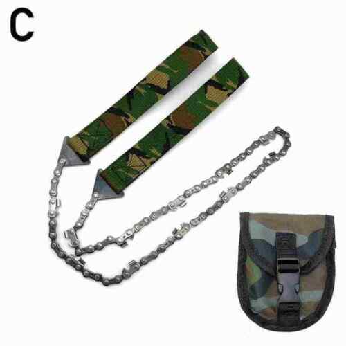 Emergency Camping Pocket Chain Saw Outdoor Portable Chainsaw Hand Survival P8E3
