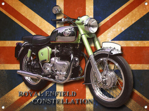 ROYAL ENFIELD CONSTELLATION METAL SIGN