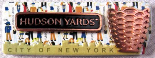 HUDSON YARDS City of New York Magnet 1.5" x 3.75" 