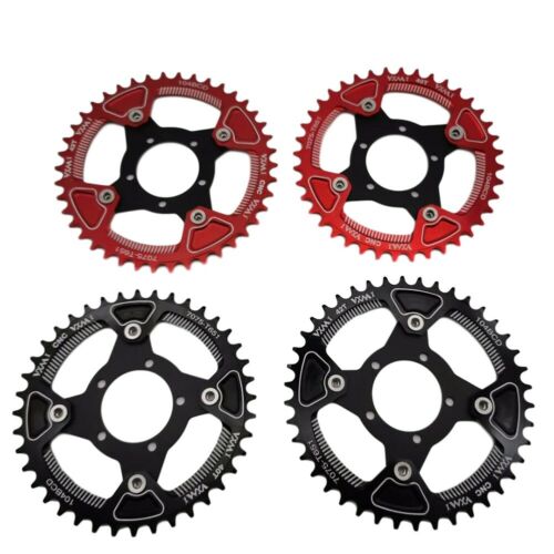 Electric Bike Chainring 104BCD 40//42T For Bafang Mid Drive Motor Sprocket Wheel