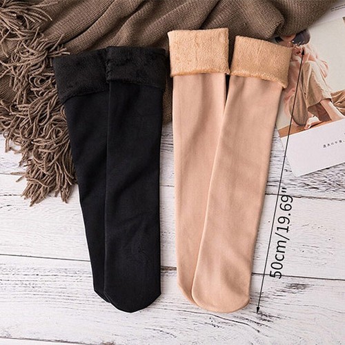 Womens Sock Thick Soft Boots Socks Girls Winter Thermal High Stockings Hosiery